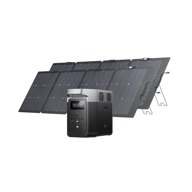 DELTA 2+ 220W両面ソーラーパネルGen2セット