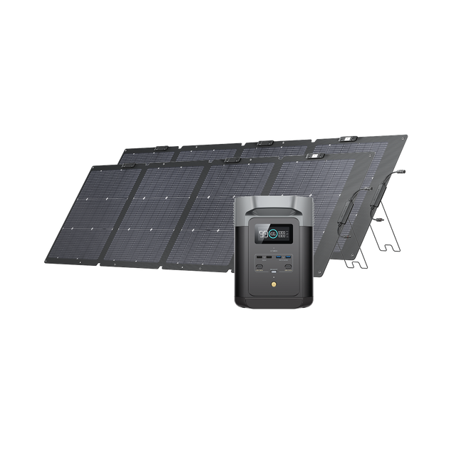 DELTA 2+ 220W両面ソーラーパネルGen2セット