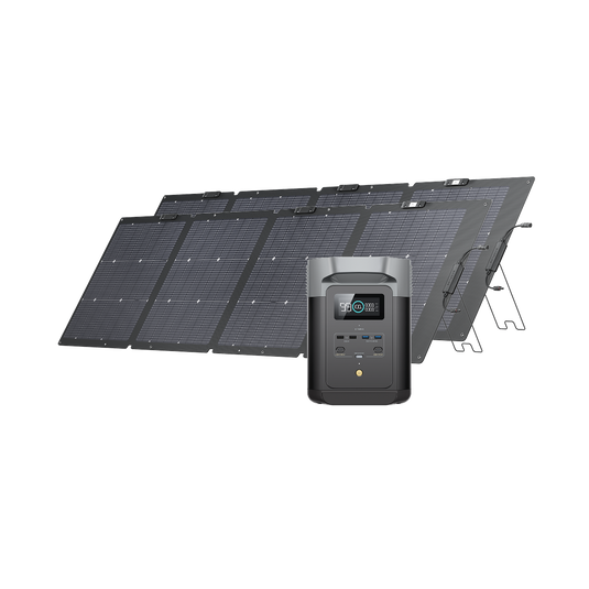 DELTA 2+ 220W両面ソーラーパネルGen2セット