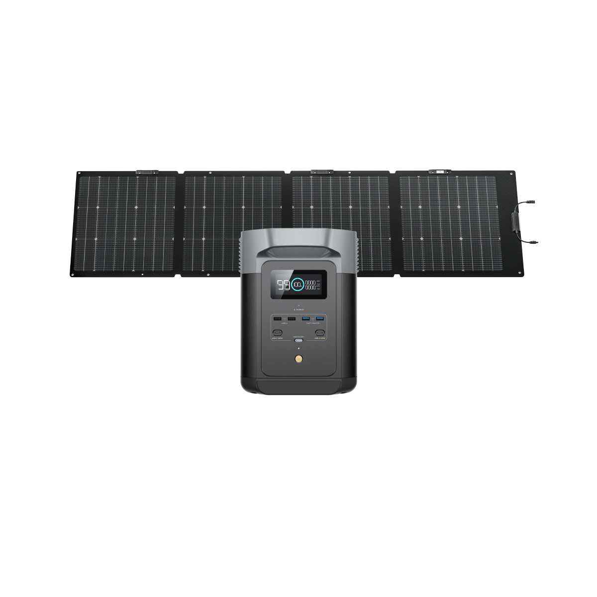 DELTA 2+ 220W両面ソーラーパネルGen2セット