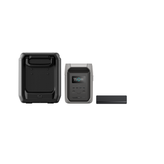 DELTA 3 1500 + GLACIER Classic 45L ポータブル冷蔵庫＋専用バッテリーパック