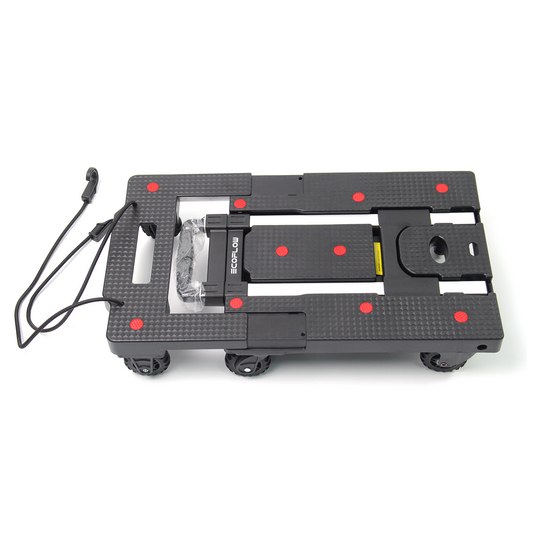 EcoFlow ポータブル電源用キャリーカート（軽量）