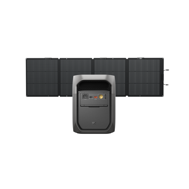 DELTA 3 Max（2048Wh） + 220W片面ソーラーパネルGen2