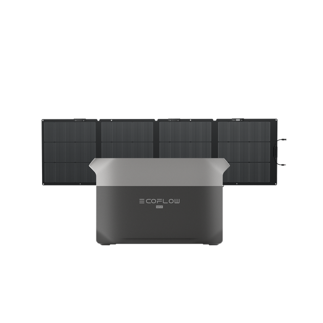 DELTA 3 Max（2048Wh） + 220W片面ソーラーパネルGen2