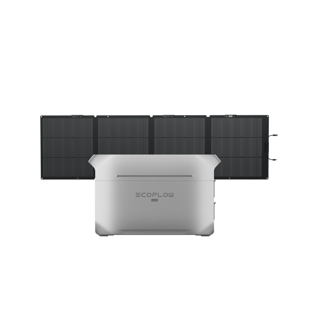 DELTA 3 Max Plus（2048Wh） + 220W片面ソーラーパネルGen2