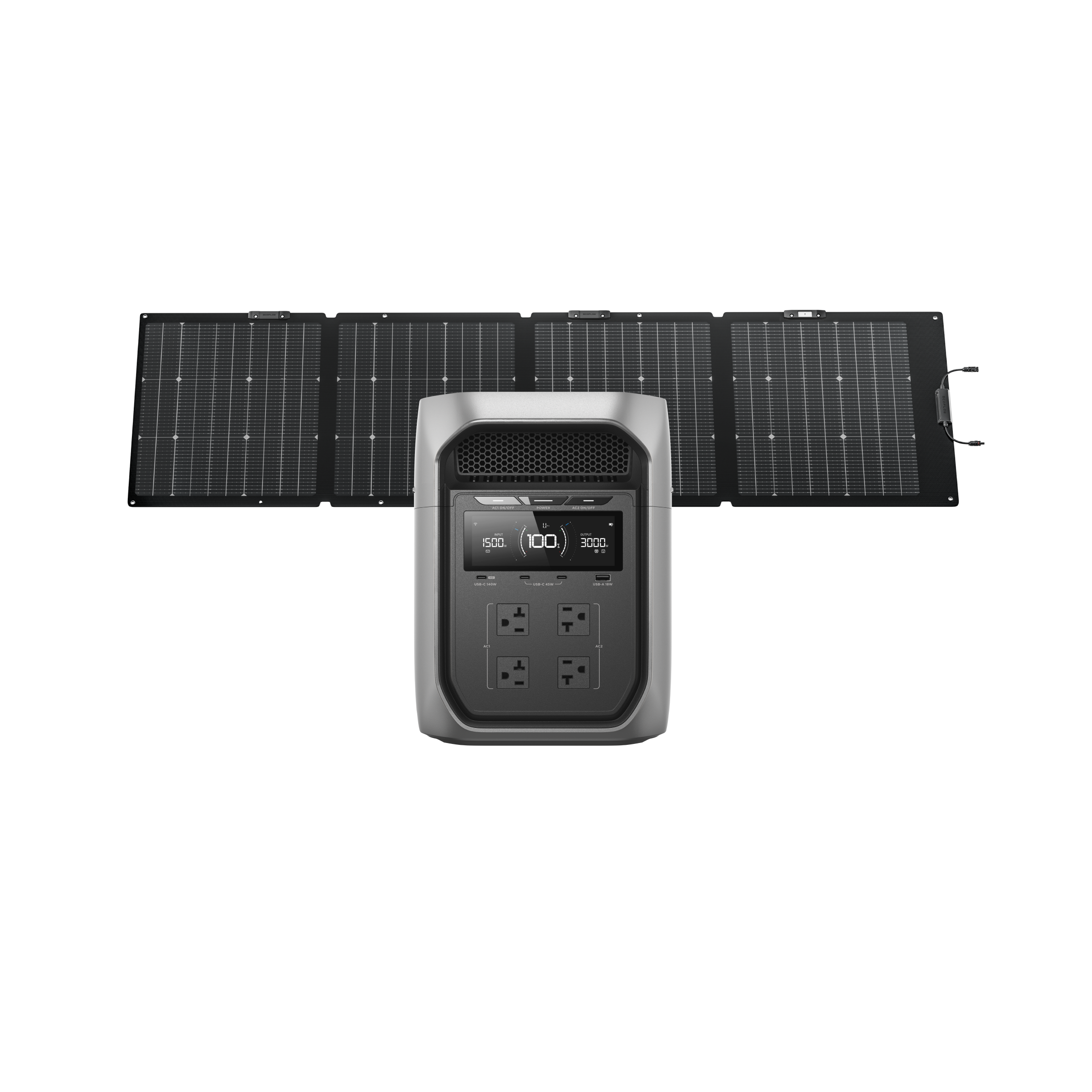 【5月中旬順次発送】エコフロー ポータブル電源 DELTA 3 Max Plus（2048Wh）｜デルタ 3 マックス プラス