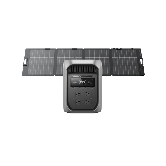 【9月下旬より順次発送】エコフロー ポータブル電源 DELTA 3 Max（2048Wh）｜デルタ 3 マックス