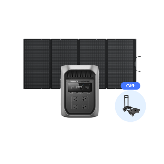 DELTA 3 Max Plus + 400Wソーラーパネル