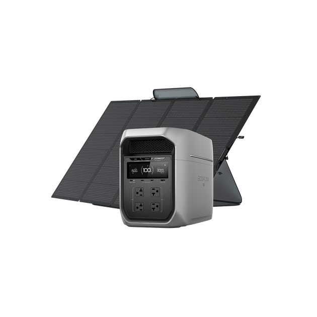 DELTA 3 Max Plus（2048Wh） + 400Wソーラーパネル