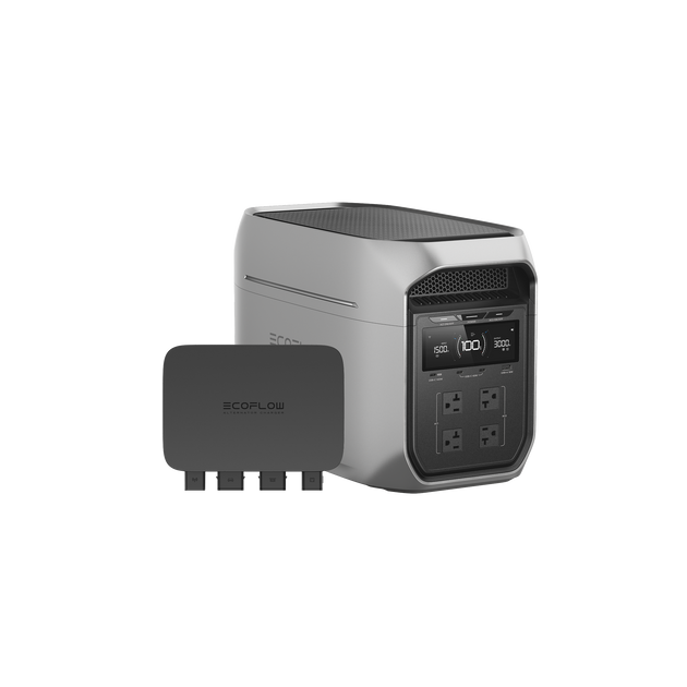 DELTA 3 Max Plus（2048Wh）+ 800W Alternator Charger