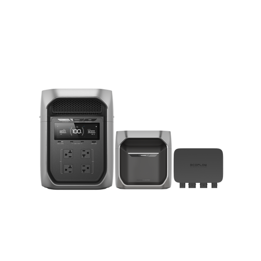 DELTA 3 Max Plus + 専用エクストラバッテリー + 800W Alternator Charger