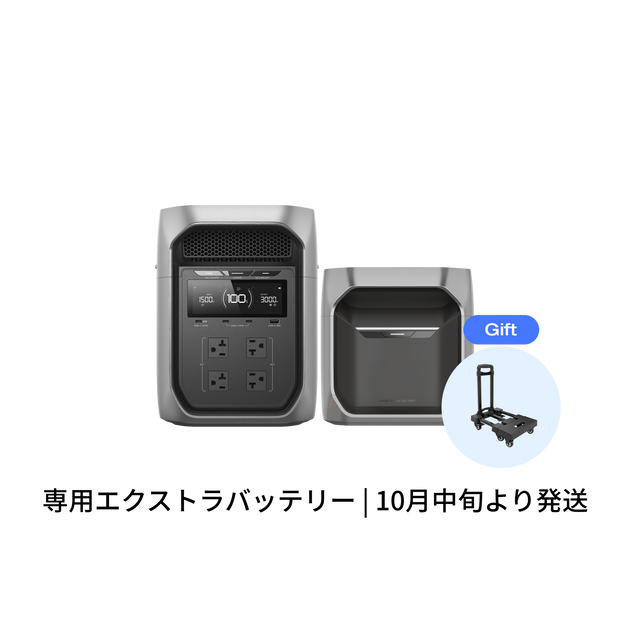 【大口注文】DELTA 3 Max Plus（2048Wh）｜デルタ 3 マックス プラス