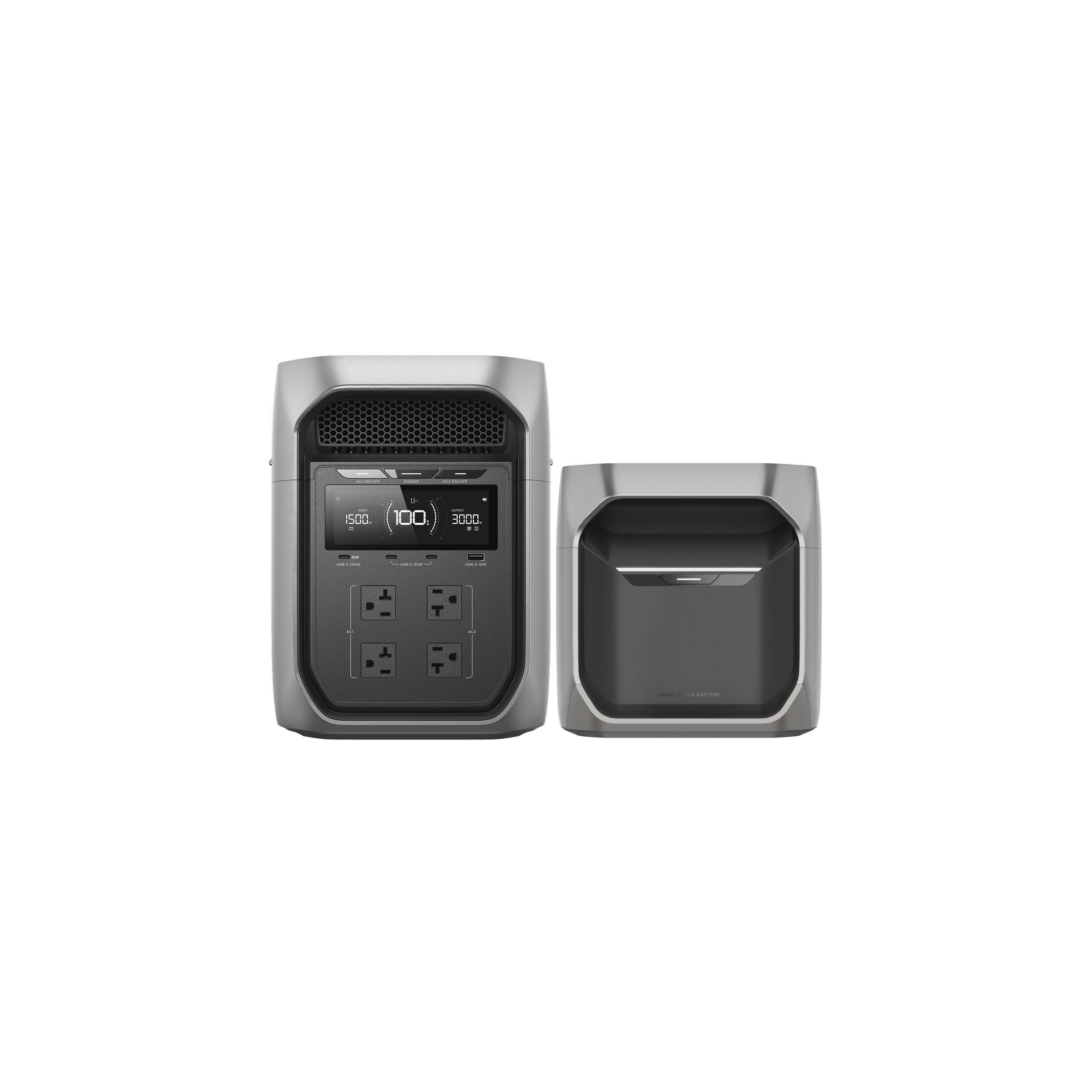 DELTA 3 Max Plus（2048Wh） + 専用エクストラバッテリー