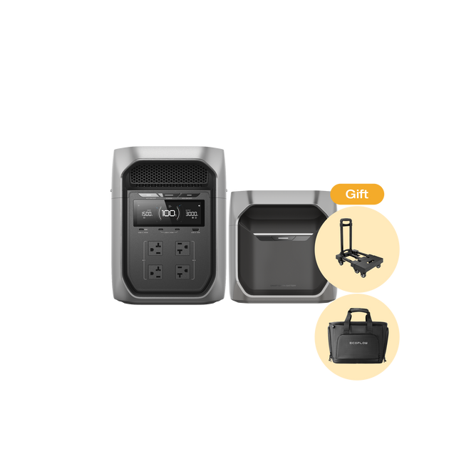 DELTA 3 Max Plus（2048Wh）+ 専用エクストラバッテリー