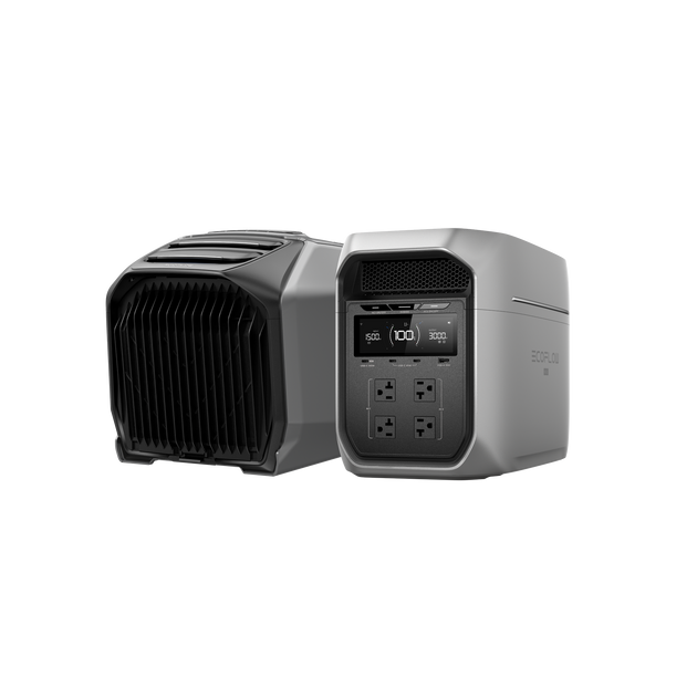 DELTA 3 Max Plus（2048Wh） + WAVE 3 ポータブルエアコン