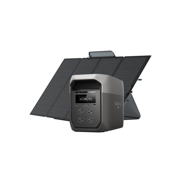 DELTA 3 Max（2048Wh）+ 400Wソーラーパネル