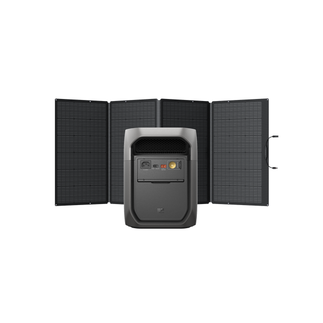 DELTA 3 Max（2048Wh）+ 400Wソーラーパネル