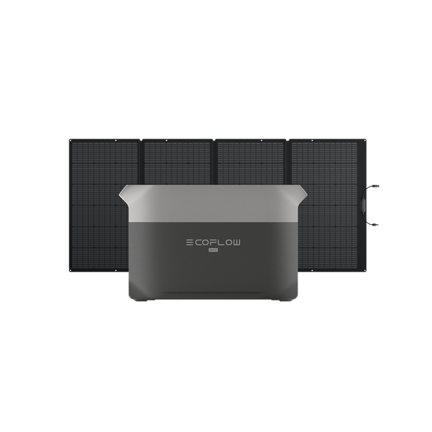 DELTA 3 Max（2048Wh）+ 400Wソーラーパネル