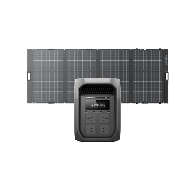 EcoFlow 400W軽量両面ソーラーパネル