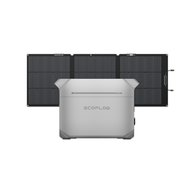 DELTA 3 Plus + 160W片面ソーラーパネルGen2セット