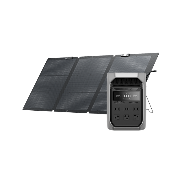 DELTA 3 Plus +160W両面ソーラーパネルGen2