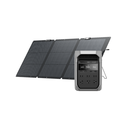 DELTA 3 Plus +160W両面ソーラーパネルGen2