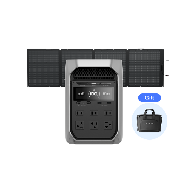 【メルマガ限定】DELTA 3 Plus + 220W片面ソーラーパネルGen2セット