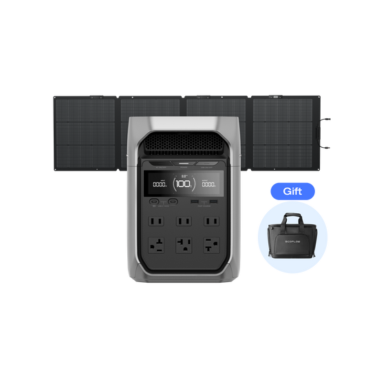 【メルマガ限定】DELTA 3 Plus + 220W片面ソーラーパネルGen2セット