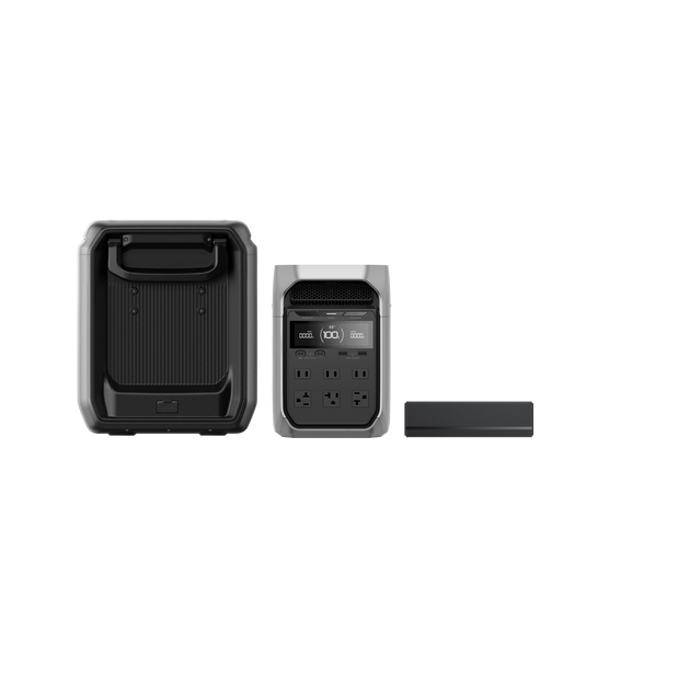 DELTA 3 Plus + GLACIER Classic 45L ポータブル冷蔵庫＋専用バッテリーパック