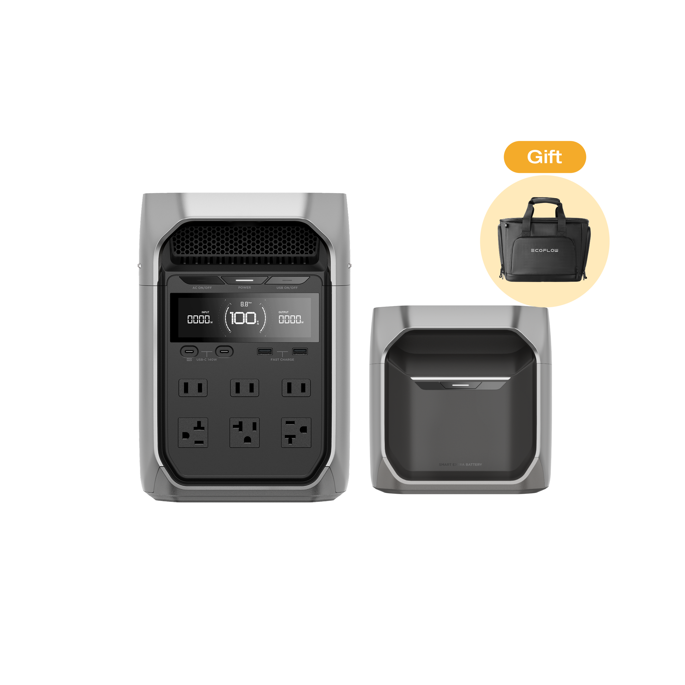 DELTA 3 Plus + DELTA 3 専用エクストラバッテリーセット