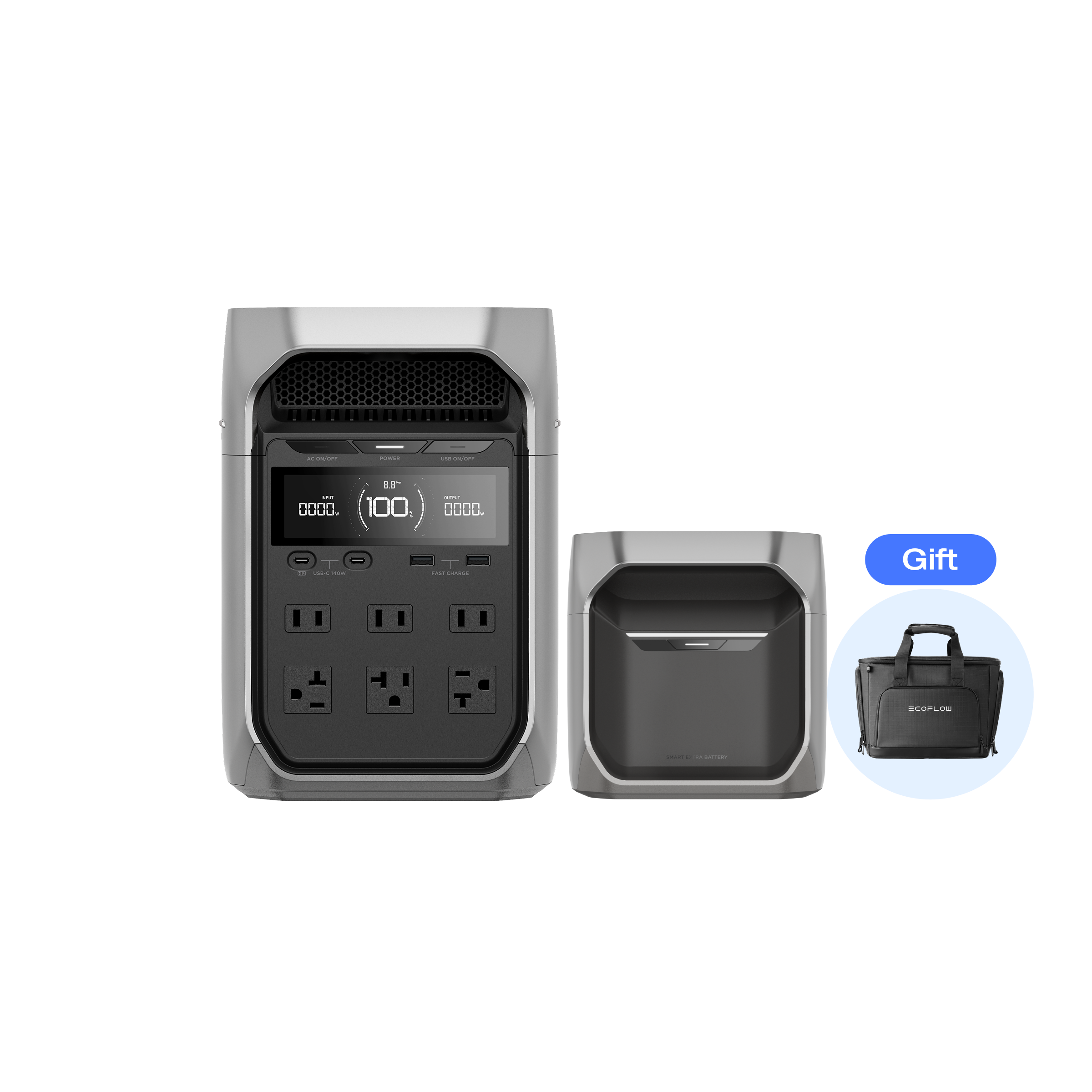 DELTA 3 Plus + DELTA 3 専用エクストラバッテリーセット