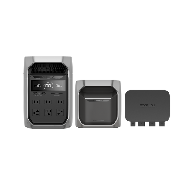 DELTA 3 Plus + DELTA 3 専用エクストラバッテリー + 500W Alternator Charger