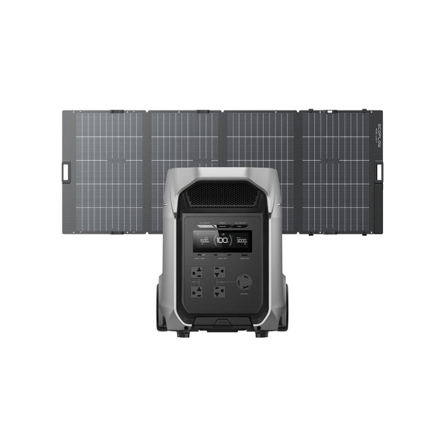 EcoFlow 400W軽量両面ソーラーパネル