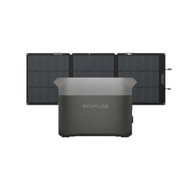 DELTA 3 + 160W片面ソーラーパネルGen2セット