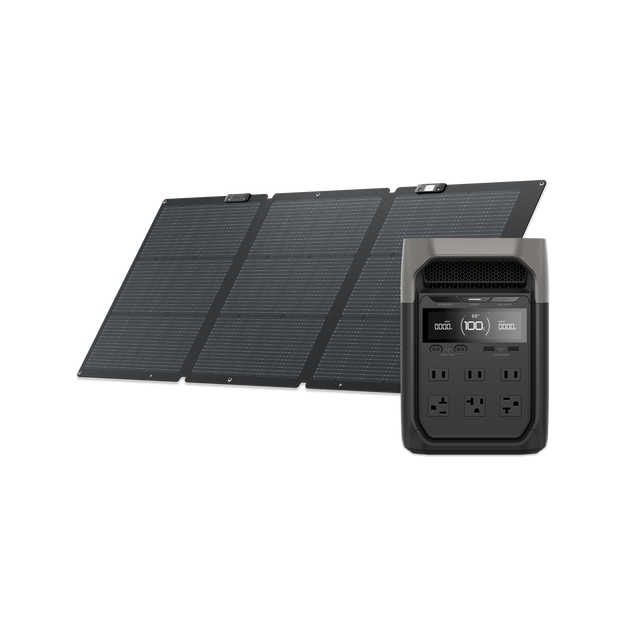 DELTA 3 + 160W片面ソーラーパネルGen2セット