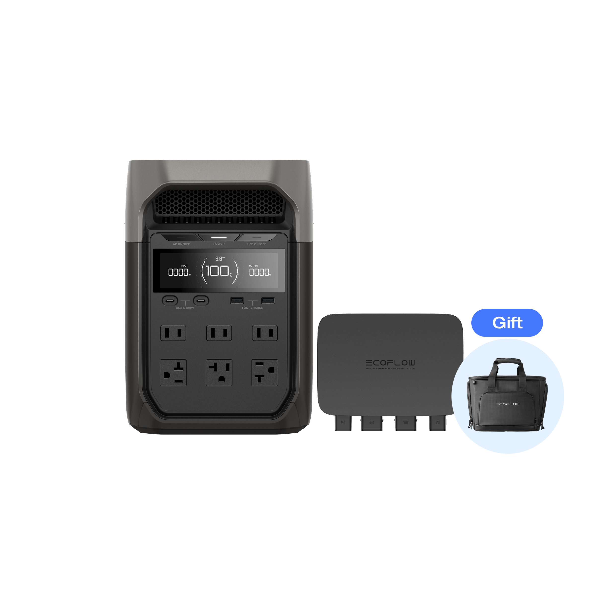 DELTA 3 + 500W Alternator Charger