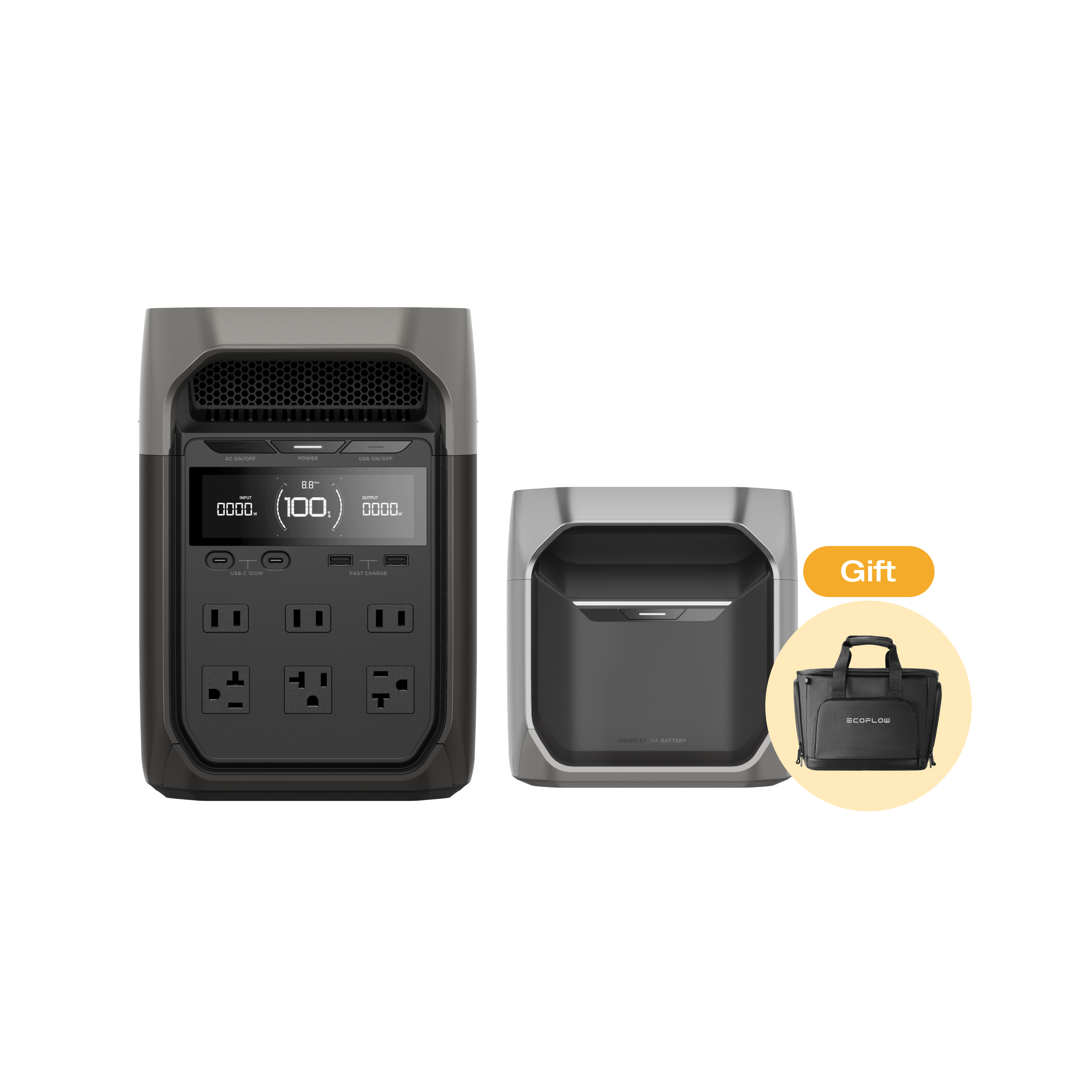 DELTA 3 + DELTA 3 専用エクストラバッテリーセット