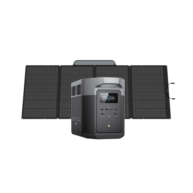 DELTA 2 Max + 400Wソーラーパネル