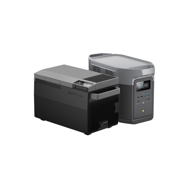 DELTA 2 Max + GLACIER ポータブル冷蔵庫