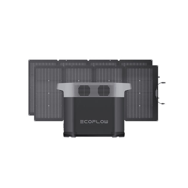 DELTA 2+ 220W両面受光型ソーラーパネルセット