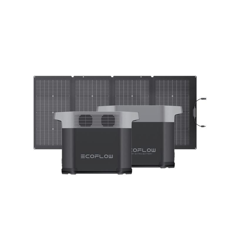 ギャラリービューアに画像をロードする, DELTA 2 Max + DELTA 2 Max専用エクストラバッテリー + 220W両面受光型ソーラーパネル
