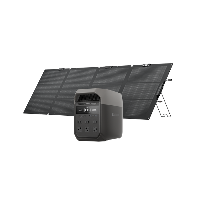 DELTA 3 + 220W片面ソーラーパネルGen2