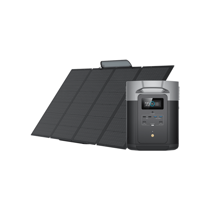 DELTA Max 2000+400Wソーラーパネルセット