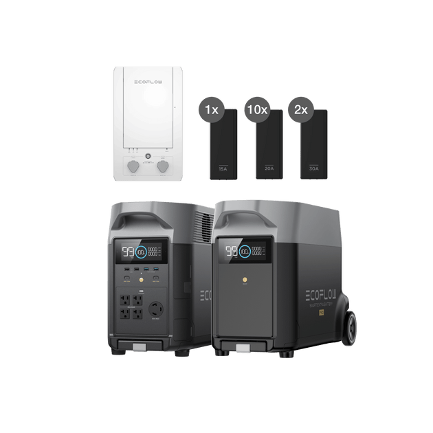 DELTA Pro+DELTA Pro専用エクストラバッテリー+スマートホームパネルセット