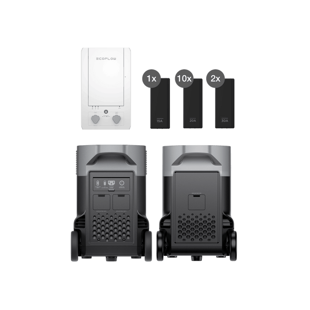 DELTA Pro+DELTA Pro専用エクストラバッテリー+スマートホームパネルセット