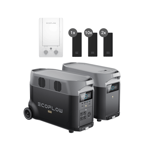 DELTA Pro+DELTA Pro専用エクストラバッテリー+スマートホームパネルセット