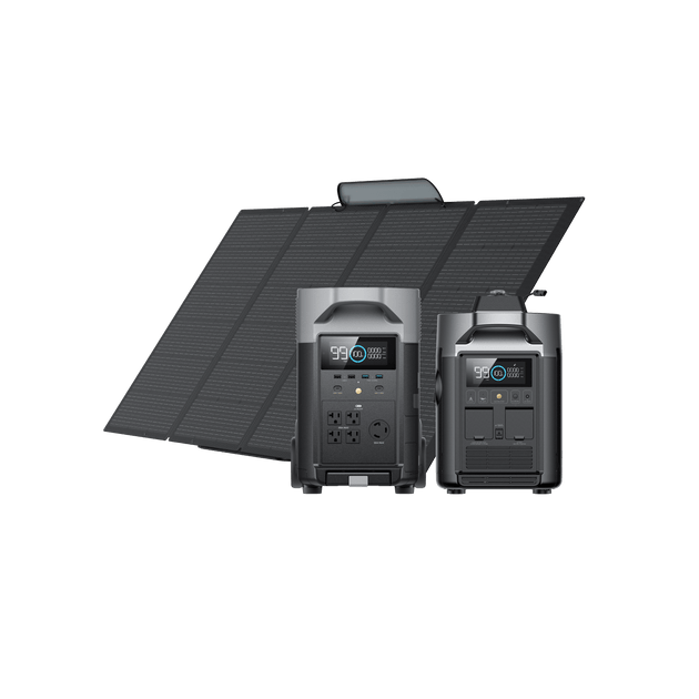 DELTA Pro+スマート発電機+400Wソーラーパネル