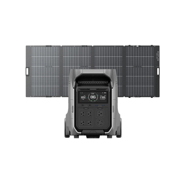 EcoFlow 400W軽量両面ソーラーパネル