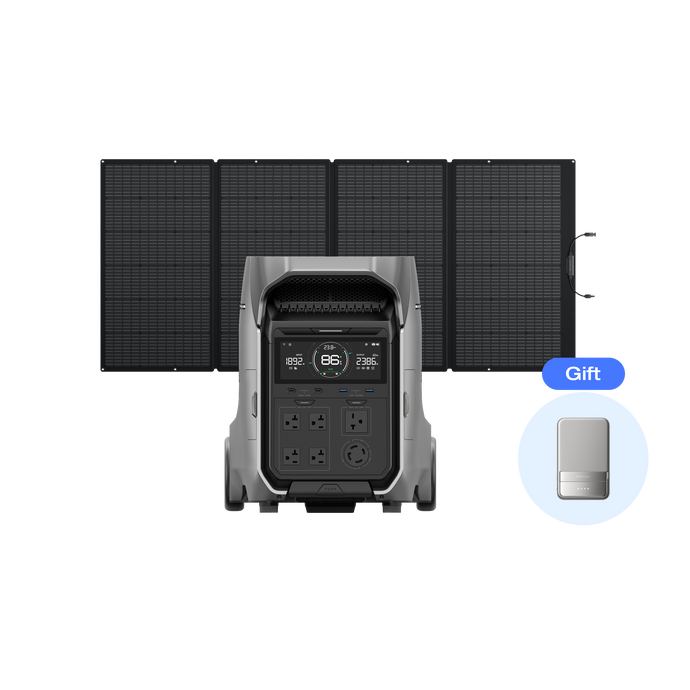 DELTA Pro 3 + 400Wソーラーパネルセット