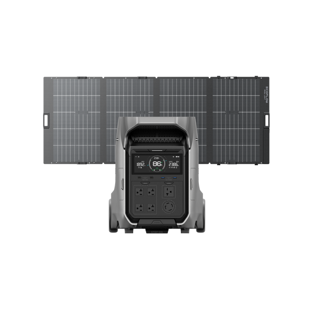 EcoFlow 400W軽量両面ソーラーパネル